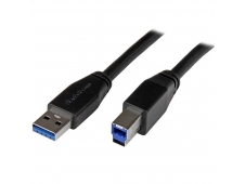 StarTech.com Cable Activo USB 3.1 SuperSpeed de 5 metros - Usb A Macho...