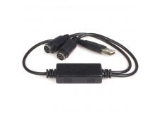 StarTech.com Cable Adaptador Conversor Teclado Ratón Mouse PS/2 a USB ...