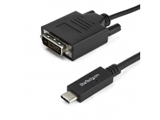 StarTech.com Cable Adaptador Conversor USB-C a DVI - 2m - 1920x1200 ne...