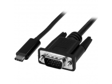 StarTech.com Cable Adaptador Conversor USB-C a VGA - 2m - 1920x1200 ne...
