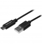 StarTech.com Cable Adaptador de 0.5m USB-C a USB-A - Macho a Macho - Negro