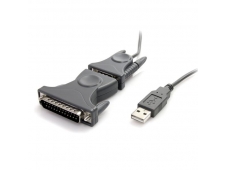 StarTech.com Cable Adaptador de 0.9m USB a Serie Serial DB9 DB25 RS232...
