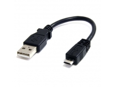 StarTech.com Cable Adaptador de 15cm USB A Macho a Micro USB B Macho p...