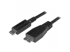 StarTech.com Cable Adaptador de 50cm USB-C a Micro USB-B - macho a mac...