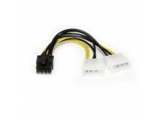 StarTech.com Cable Adaptador de Alimentación de LP4 a PCI Express PCIe...