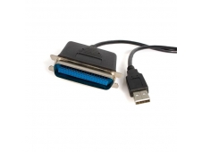 StarTech.com Cable Adaptador de Impresora Centronics a USB A - 3m Negr...