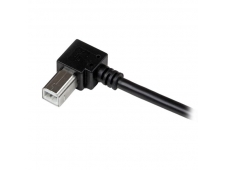 StarTech.com Cable Adaptador USB 2.0 1m para Impresora Acodado - USB A...