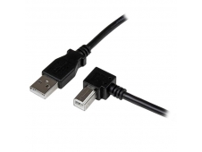 StarTech.com Cable Adaptador USB 2.0 3m para Impresora Acodado - USB A...