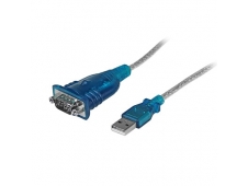 StarTech.com Cable adaptador usb 2.0 a serie RS232 de 1 puerto serial ...