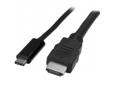 StarTech.com Cable Adaptador USB-C a HDMI - 2m - 4K a 30Hz negro 