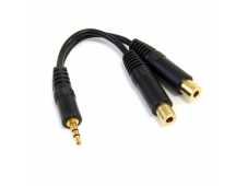 StarTech.com Cable Audio Splitter Divisor de Auriculares Mini-Jack 3,5...