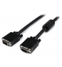 StarTech.com Cable Coaxial VGA de Alta Resolución para Monitor de VÍ­deo HD15 Macho a Macho -1m Negro