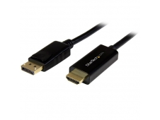 StarTech.com Cable Conversor DisplayPort a HDMI de 1m - Color Negro - ...