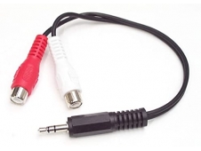 StarTech.com Cable Convertidor Adaptador Audio Mini Jack 3,5 mm a RCA ...