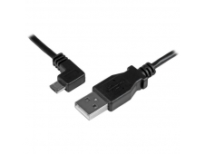 StarTech.com Cable de 0.5m USB 2.0 Tipo-A macho a Micro USB B Acodado ...