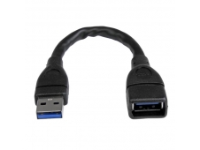 StarTech.com Cable de 15cm Extensor Alargador USB 3.0 SuperSpeed Usb A...
