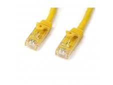 StarTech.com Cable de 1m Amarillo de Red Gigabit Cat6 Ethernet RJ45 si...