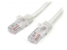 StarTech.com Cable de 1m Blanco de Red Fast Ethernet Cat5e RJ45 sin En...