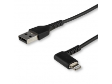 StarTech.com Cable de 1m Lightning Angulo Acodado a USB tipo A Macho a...