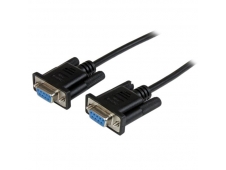 StarTech.com Cable de 1m Nulo de Módem Serie RS232 DB9 - Hembra a Hemb...