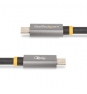 StarTech.com Cable de 1m USB4 - Cable USB-C Certificado por USB-IF - Cable USB Tipo C - 40Gbps - Power Delivery PD de 100W - 8K 60Hz - Compatible con 