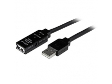 StarTech.com Cable de 25m USB 2.0 de Extensión Activo Macho a Hembra -...