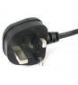 StarTech.com Cable de 2m de Alimentación para Ordenador Portátil - Cable Británico BS-1363 a C5 Acoplador