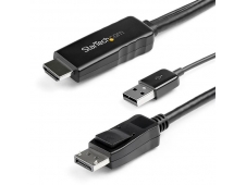 StarTech.com Cable de 2m HDMI a DisplayPort - 4K 30Hz - Fuente de ener...