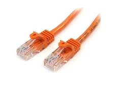 StarTech.com Cable de 2m Naranja de Red Fast Ethernet Cat5e RJ45 sin E...