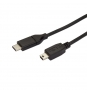 StarTech.com Cable de 2m USB-C a Mini USB-B - Cable Adaptador Macho a Macho - Negro