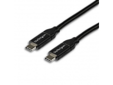StarTech.com Cable de 2m USB-C a USB-C Macho a Macho con capacidad par...