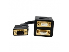 StarTech.com Cable de 30cm Duplicador Divisor de VÍ­deo VGA de 2 puert...