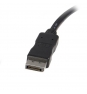 StarTech.com Cable de 3m Adaptador de VÍ­deo DisplayPort a DVI Macho a Macho - Conversor Externo 1920x1200 Negro 