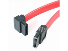 StarTech.com Cable de 45cm de Datos SATA en Angulo Recto a la Izquierd...