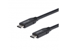 StarTech.com Cable de 50cm USB-C a USB-C Macho a Macho con capacidad p...