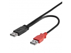 StarTech.com Cable de 91cm USB 2.0 en Y para Discos Duros Externos - C...