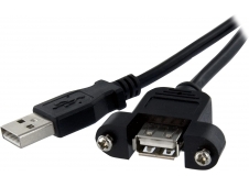 StarTech.com Cable de 91cm USB 2.0 para Montar Empotrar en Panel - Ext...