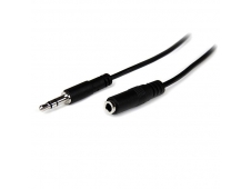 StarTech.com Cable de Extensión Alargador de Auriculares Mini-Jack 3,5...