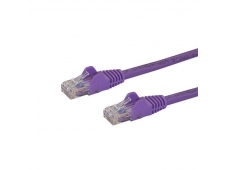 StarTech.com Cable de Red de 0,5m Púrpura Cat6 UTP Ethernet Gigabit RJ...