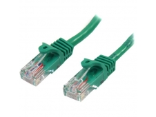 StarTech.com Cable de Red de 0,5m Verde Cat5e Ethernet RJ45 sin Enganc...