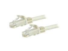 StarTech.com Cable de Red Ethernet Cat6 Snagless de 3m Blanco - Cable ...