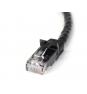StarTech.com Cable de Red Ethernet Snagless Sin Enganches Cat 6 Gigabit 7m - Negro - N6PATC7MBK