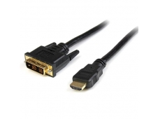 StarTech.com Cable HDMI a DVI - Machoa Macho - Adaptador - 1m - Negro