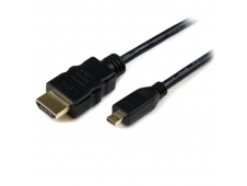 StarTech.com Cable HDMI de alta velocidad con Ethernet 2m - HDMI a Mic...