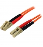 StarTech.com Cable Patch de Fibra Duplex Multimodo 50/125 1m LC - LC