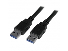 StarTech.com Cable USB 3.0 Usb A a Usb A Macho a Macho de 3m negro 