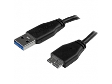 StarTech.com Cable USB 3.1 delgado de 2m Usb A a Micro Usb b macho a m...
