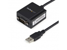 StarTech.com Cable USB a Puerto Serie Serial RS232 DB9 con Retención d...