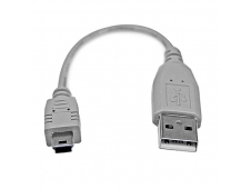 StarTech.com Cable USB de 15cm para Cámara - USB A Macho a Mini USB B ...