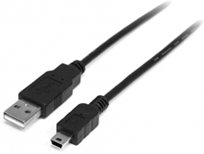 StarTech.com Cable USB de 1m para Cámara - USB A Macho a Mini USB B Ma...